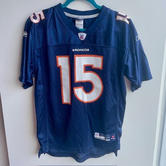 Denver Broncos Jersey Tim Tebow #15 NFL Football Reebok On Field Youth LG 14-16 - Picture 1 of 7